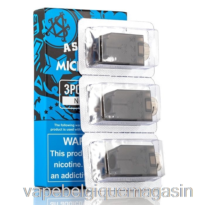 Vape Shop Bruxelles Asvape Micro Remplacement Pods Micro Pods (bobines Non Incluses)